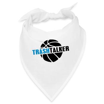 Basketball Trash Talker - Bandana - Weiß - Vorne