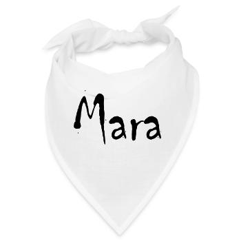 mara - Bandana - Weiß - Vorne