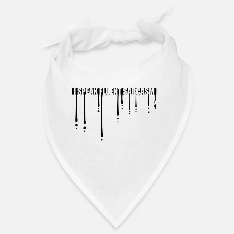Graffiti gouttes de sarcasme Bandana
