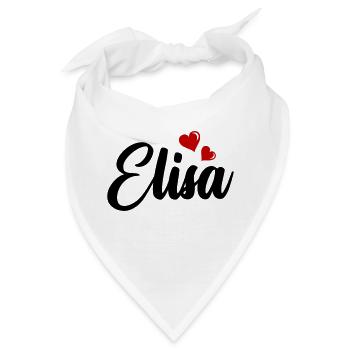 Elisa - Bandana - Weiß - Vorne