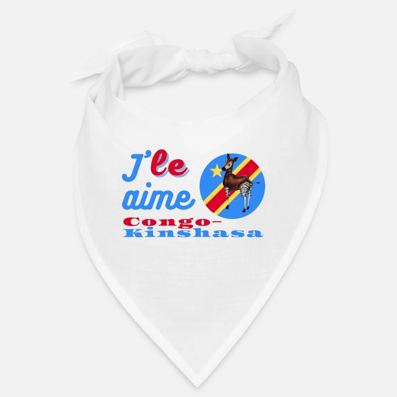 J'aime le Congo-Kinshasa Bandana