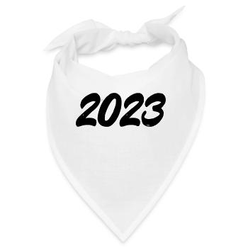 2023 - Bandana - Weiß - Vorne