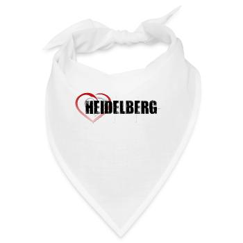 Heidelberg - Bandana - Weiß - Vorne