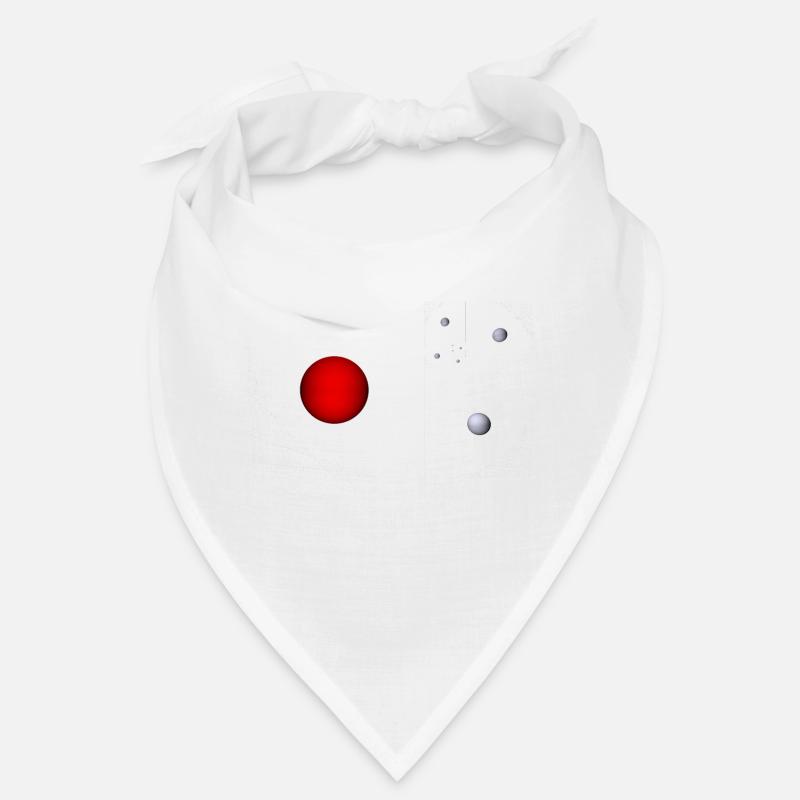 Escargot de Fibonacci - Bandana - blanc