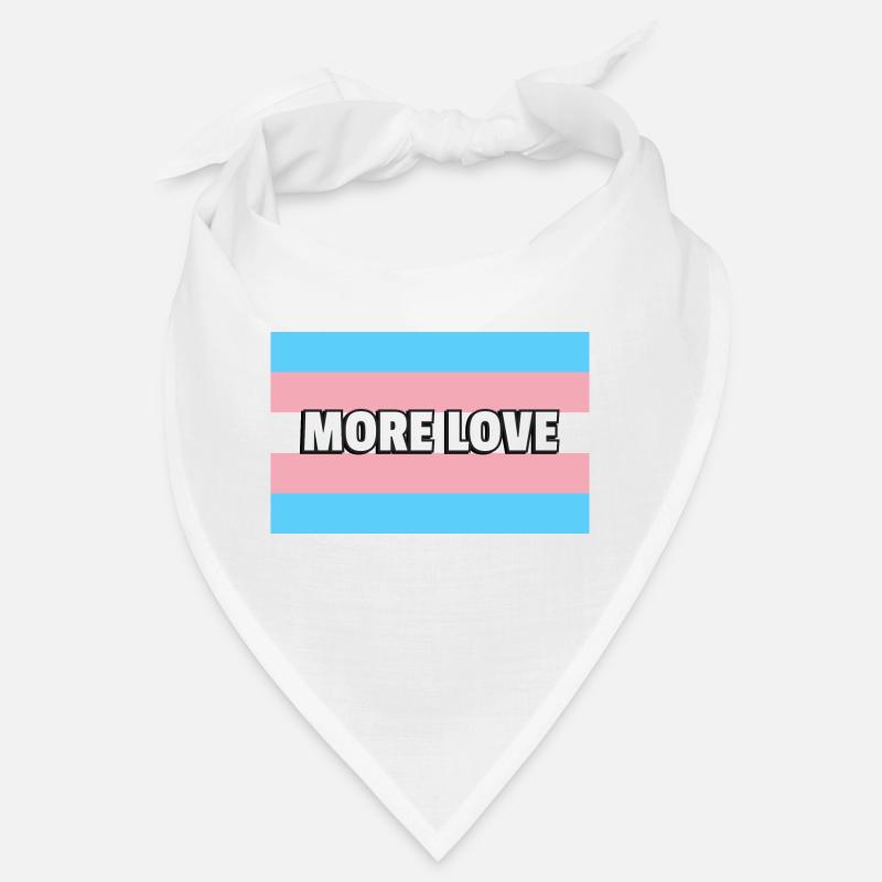 Fierté trans PLUS D’AMOUR Bandana