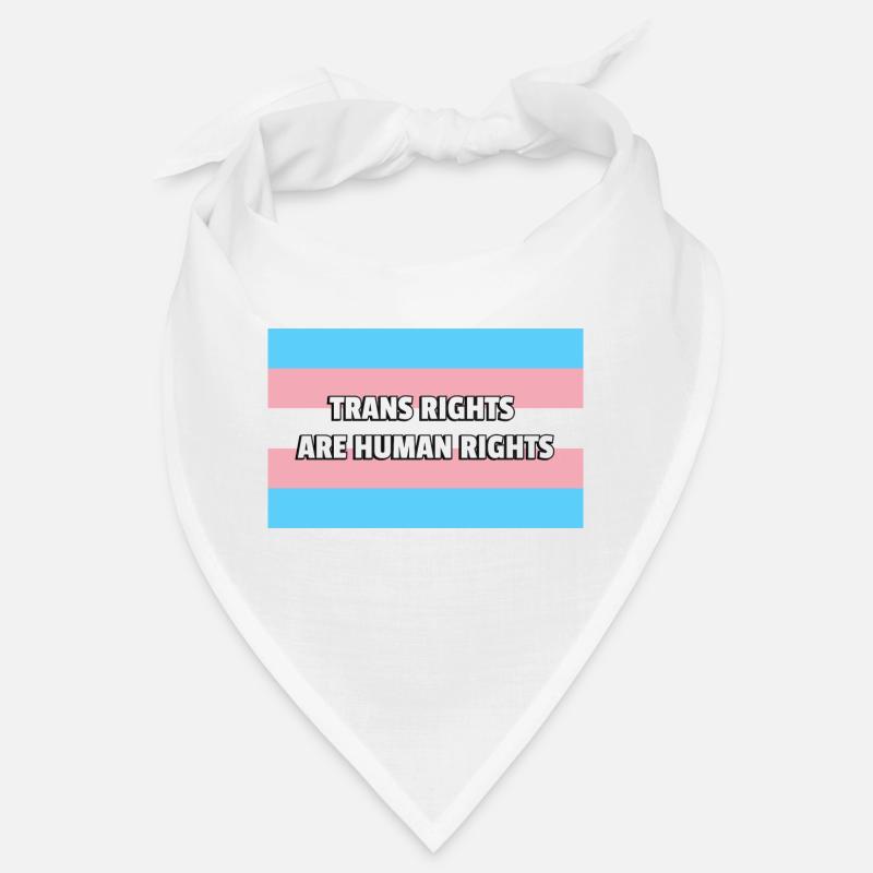Trans Pride TRANS RIGHTS ARE HUMAN RIGHTS Bandana