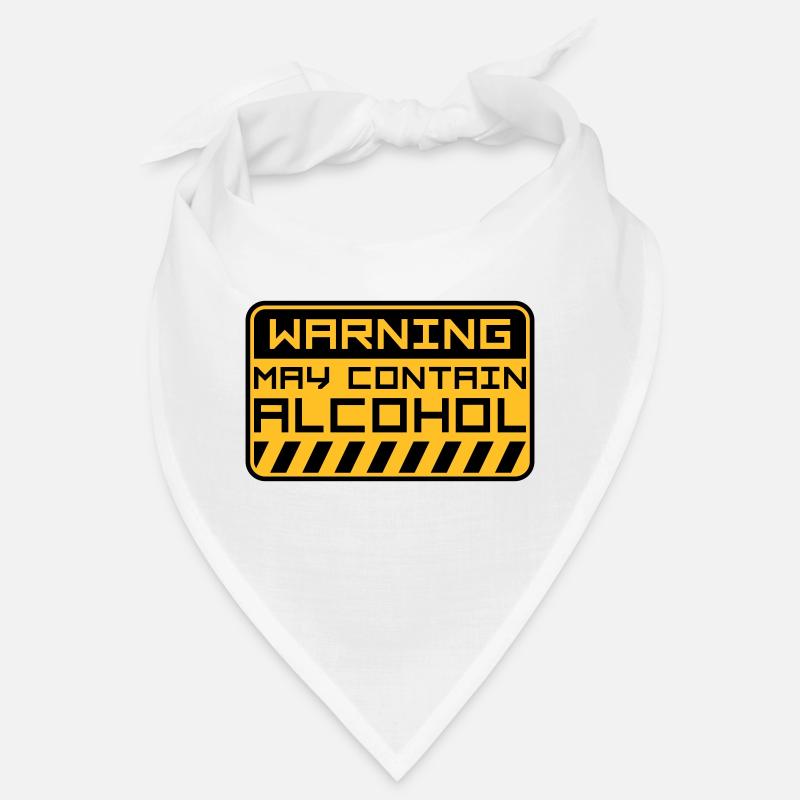 Warning May Contain Alcohol Bandana