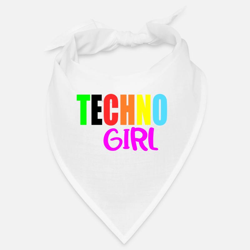 Techno-Mädchen Bandana