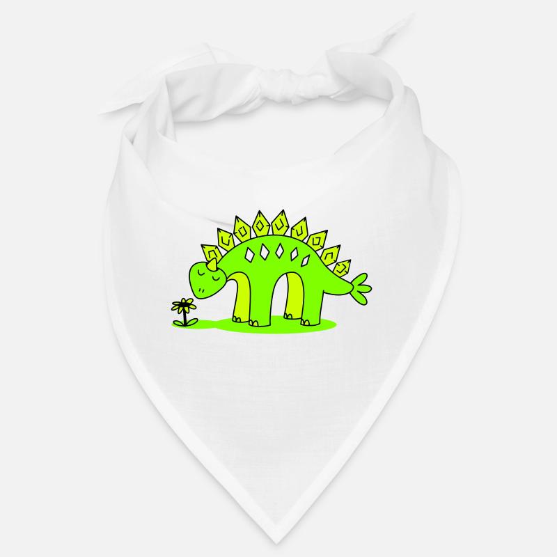 Le petit Dino sent une fleur Bandana
