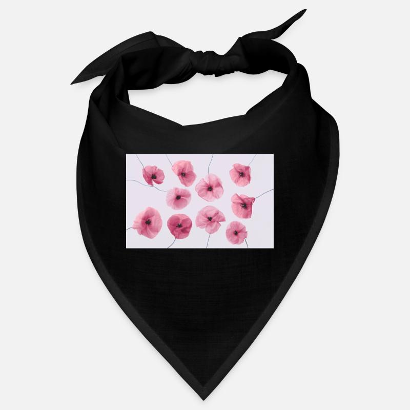 MOHNBLUME Pink Rot Bandana
