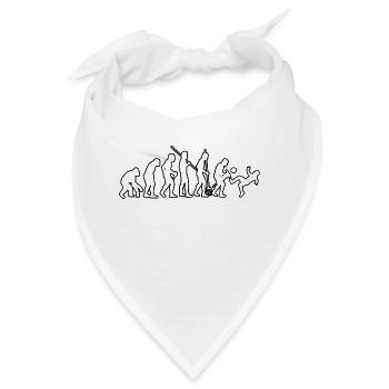 Fußballtrainer Fußball Fußballer Fußballspieler - Bandana - Weiß - Vorne