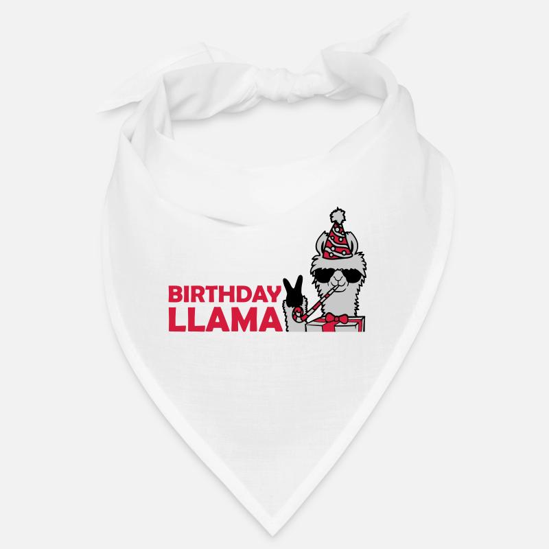 Birthday Llama No Drama Bandana