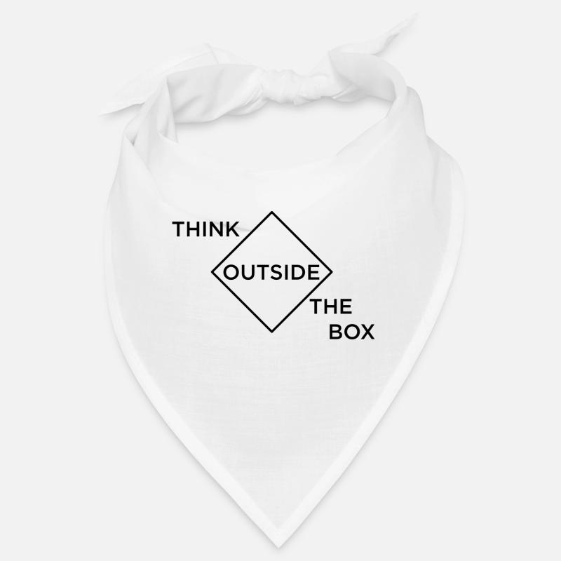 OUTSIDE THE BOX | THINKING | DIFFERENT | CHANGE Bandana