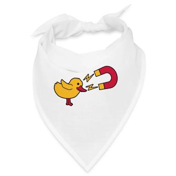 Chick Magnet Frauenheld Logo - Bandana - Weiß - Vorne