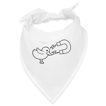 Frauenheld Logo Chick Magnet - Bandana - Weiß - Vorne
