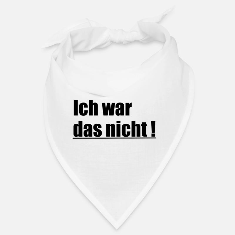 ich war das nicht1 Bandana