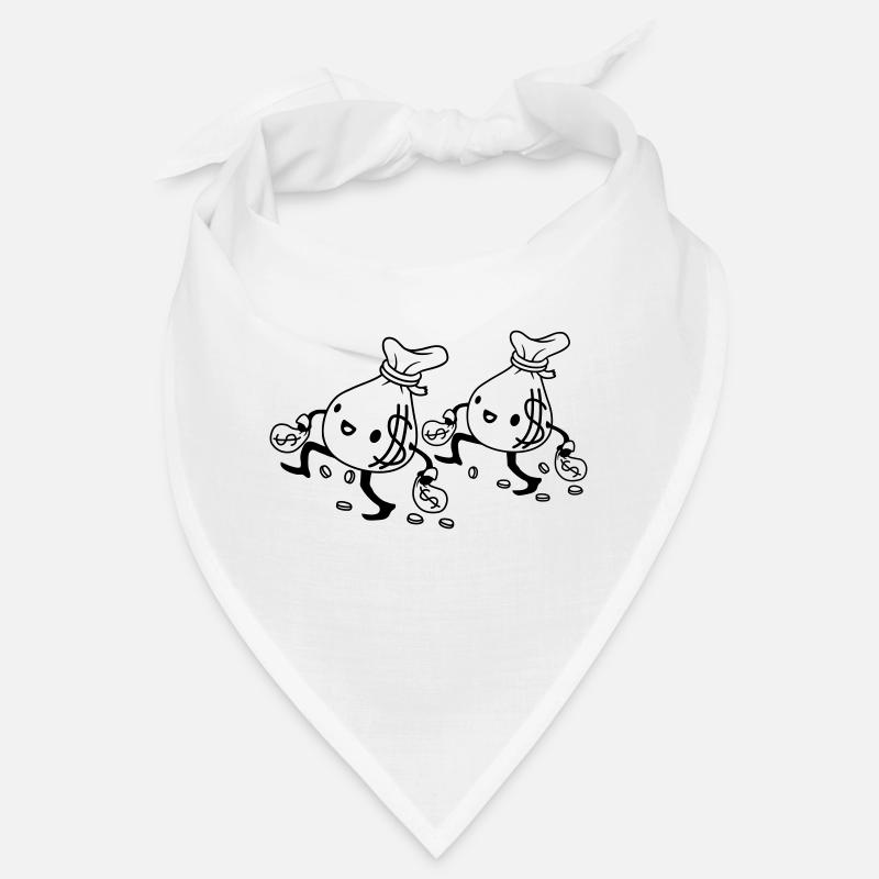 Team 2 gehende Geldsäcke Bandana