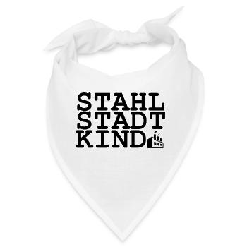 Stahlstadt Kind - Linz - Bandana - Weiß - Vorne