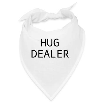 Hug dealer - Bandana - Weiß - Vorne