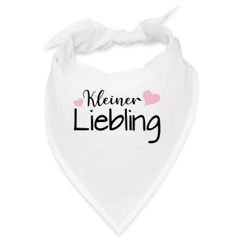 Kleiner Liebling - Bandana - Weiß - Vorne