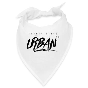 Urbaner Streetstyle - Bandana - Weiß - Vorne