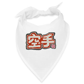 Karate - Japanisch - Bandana - Weiß - Vorne