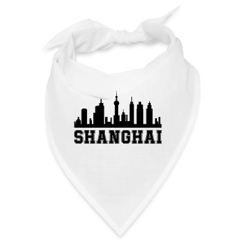Shanghai - Bandana - Weiß - Vorne