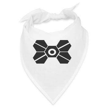 SATELLIT - Bandana - Weiß - Vorne
