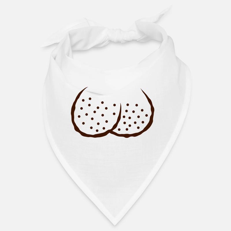 Comic rasierte Eier Hoden Bandana