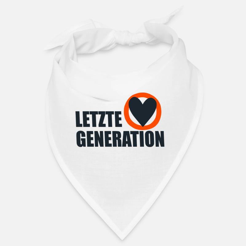 Letzte Generation - Design 4 Bandana