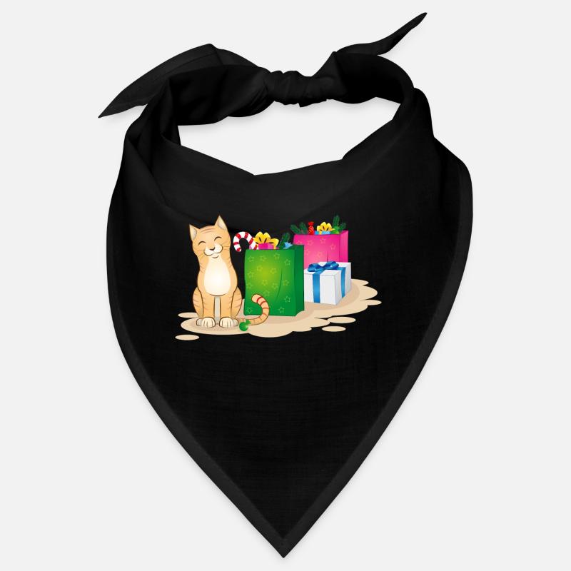 Weihnachtskatze Bandana