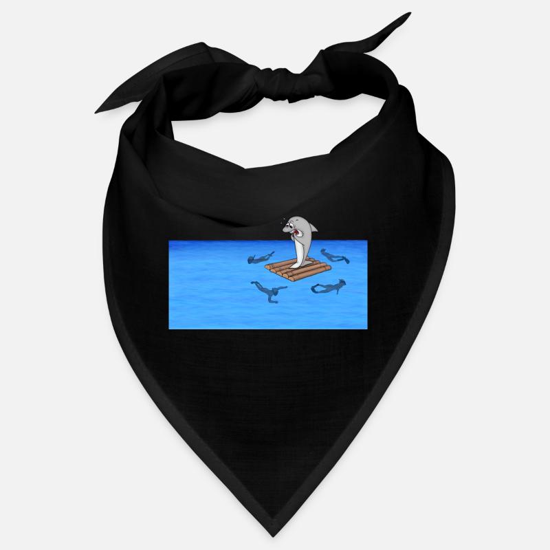 Requin sur radeau Bandana