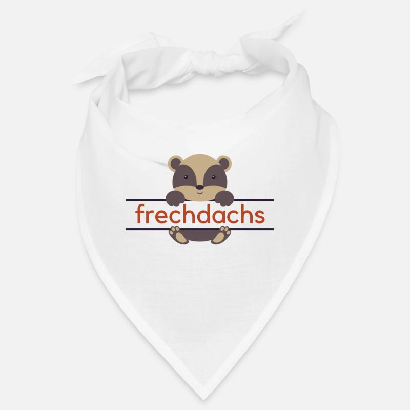 frechdachs - Bandana - Weiß