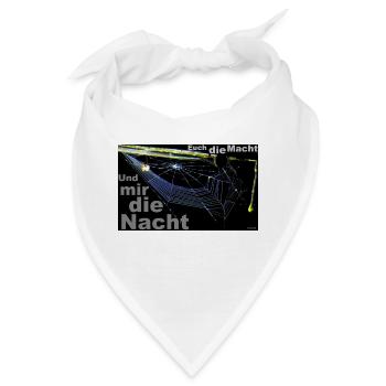 Zoffart DIE NACHT - Bandana - Weiß - Vorne