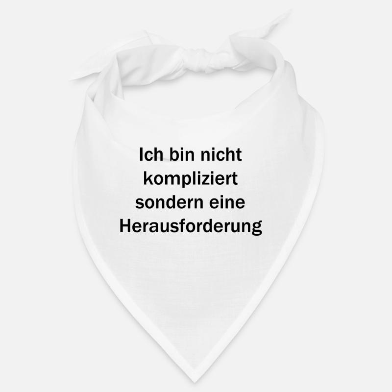 Ich bin nicht kompliziert Bandana