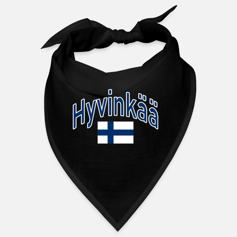 Hyvinkää drapeau finlandais Bandana
