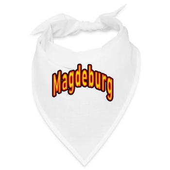 Magdeburg - Bandana - Weiß - Vorne