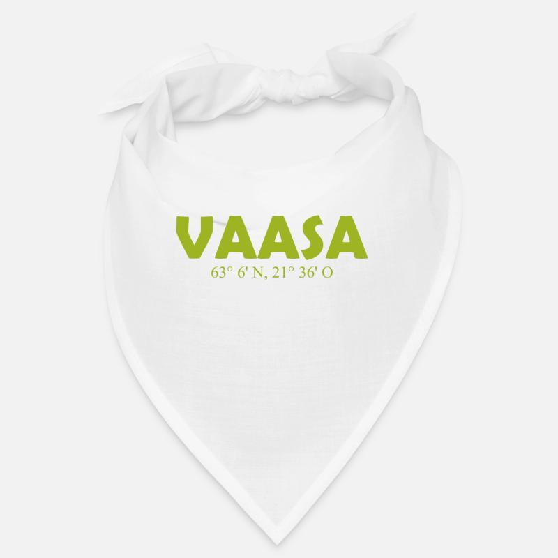 Vaasa Finland - Coordinates - Longitude - Latitude Bandana