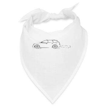 RS4 B5 - Was is'n das für'n Kombi??! - Bandana - Weiß - Vorne