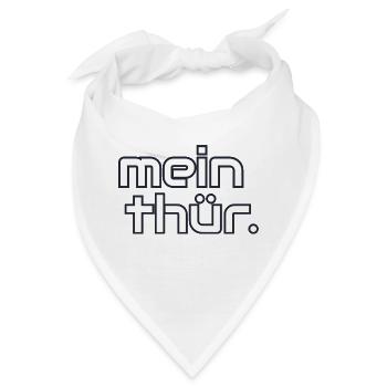 mein Thüringen - Bandana - Weiß - Vorne