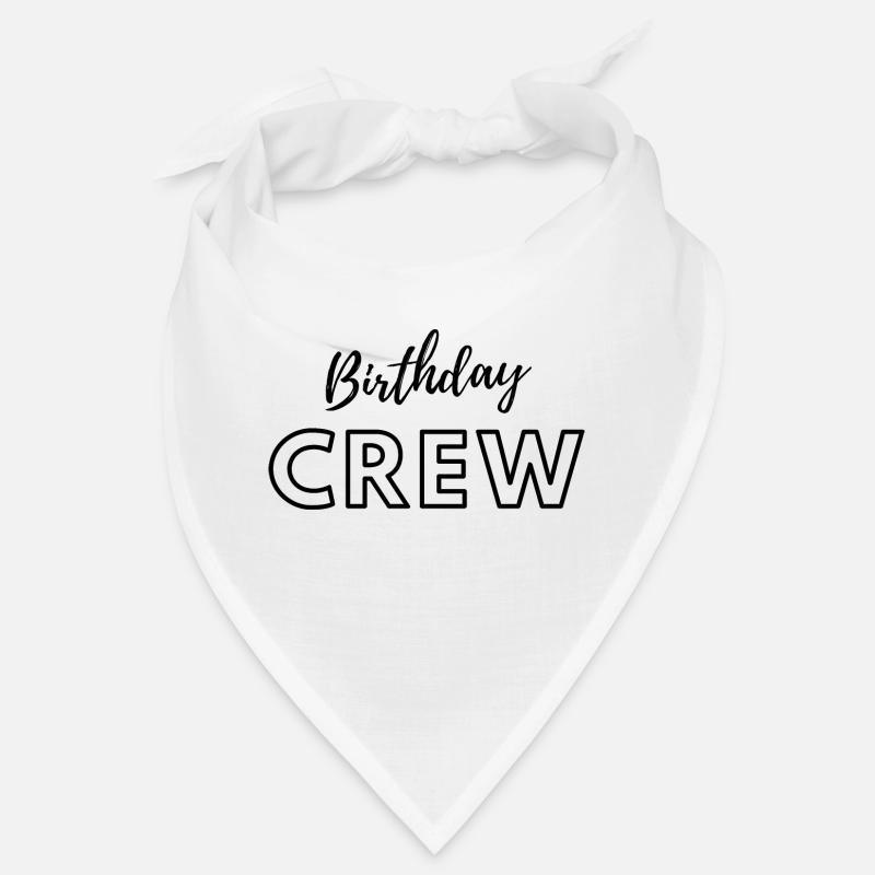 Birthday Crew Bandana