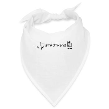Stadtkind Ostw - Bandana - Weiß - Vorne