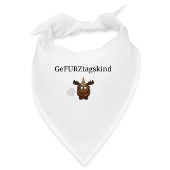 GeFURZtagskind - Bandana - Weiß - Vorne