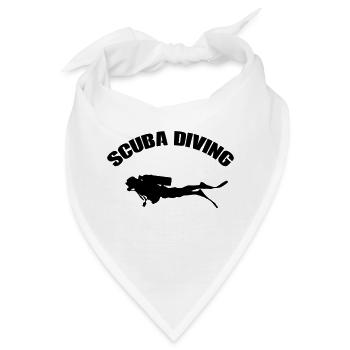 Scuba Diving - Bandana - Weiß - Vorne