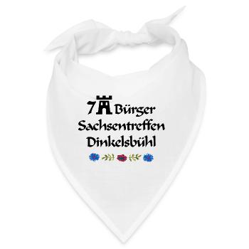 Siebenbürger Sachsentreffen Dinkelsbühl Design - Bandana - Weiß - Vorne