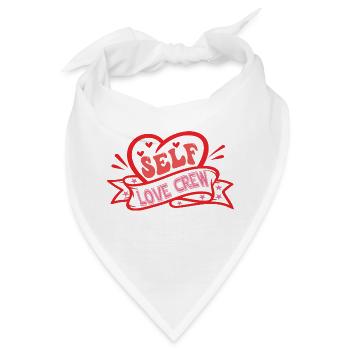 Self Love Crew - Bandana - Weiß - Vorne