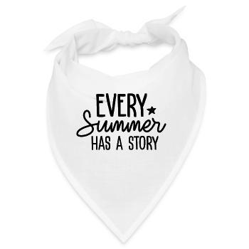 Every Summer Has a Story - Bandana - Weiß - Vorne
