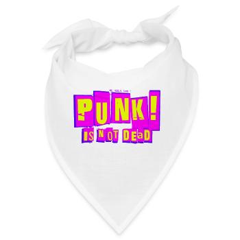 PUNK! IST NICHT TOT - Bandana - Weiß - Vorne