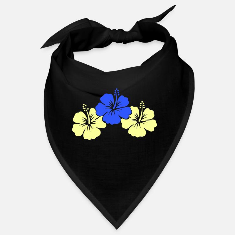 Fleurs d’hibiscus Bandana