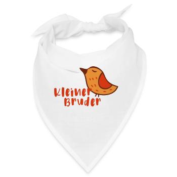 kleiner Bruder - Bandana - Weiß - Vorne